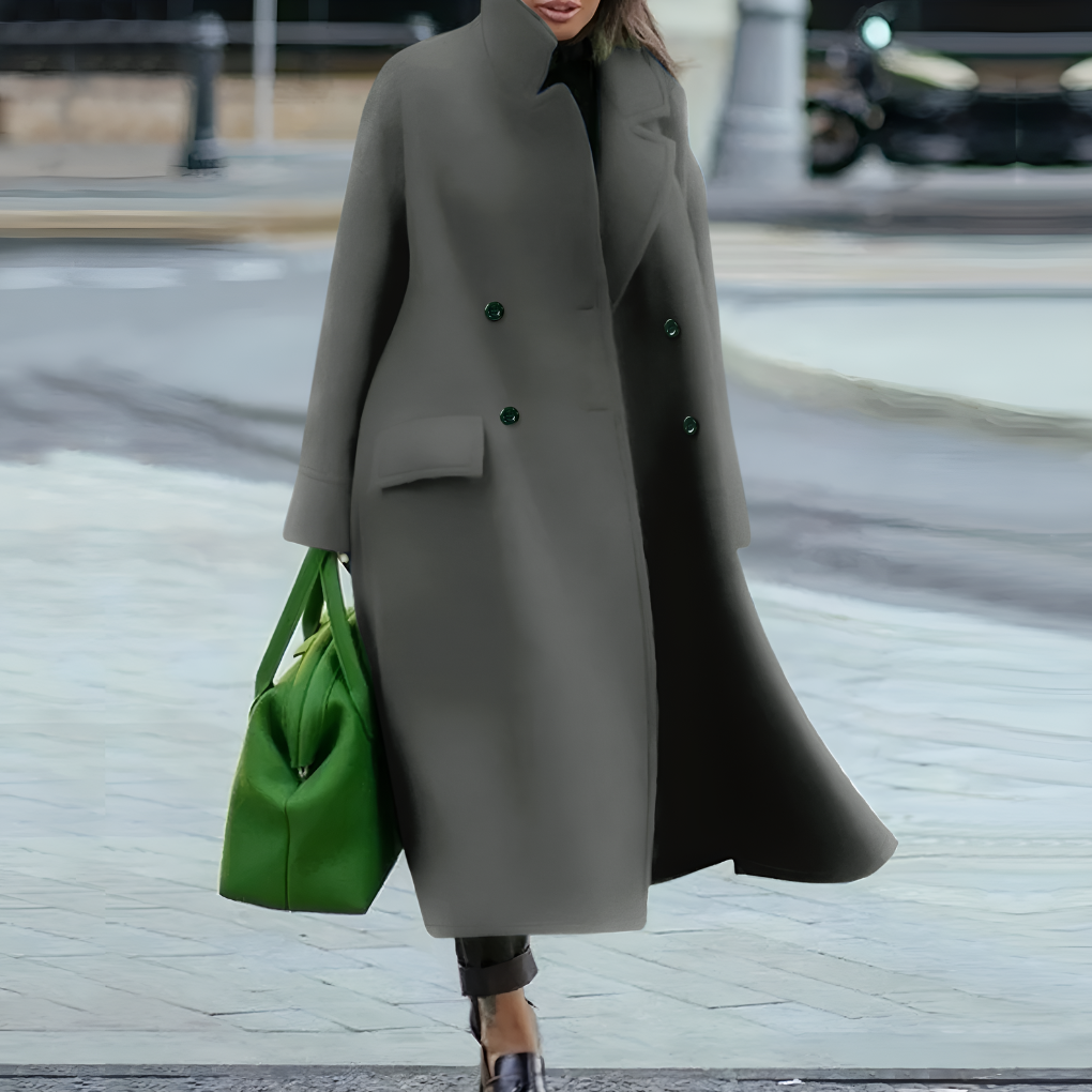 Nokmo | Women's Long Button Coat