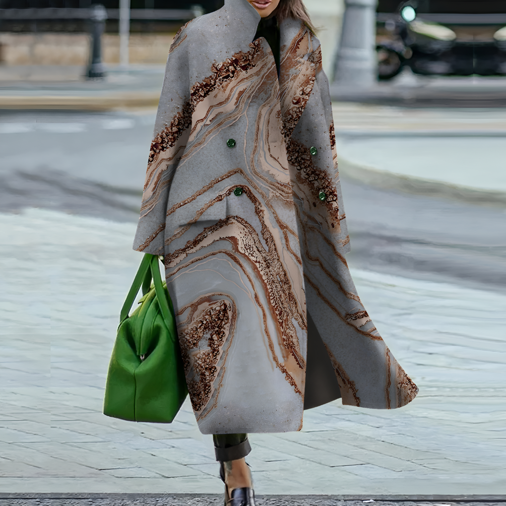 Nokmo | Women's Long Button Coat