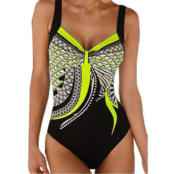 Nokmo | Women's One-Piece Swimsuit Abstract Print