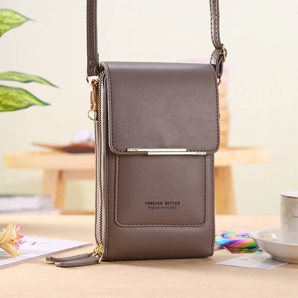 Nokmo | Women's Phone Shoulder Bag with Touchscreen Pocket