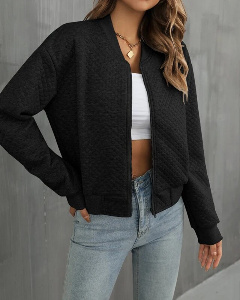 Nokmo | Women's Quilted Bomber Jacket