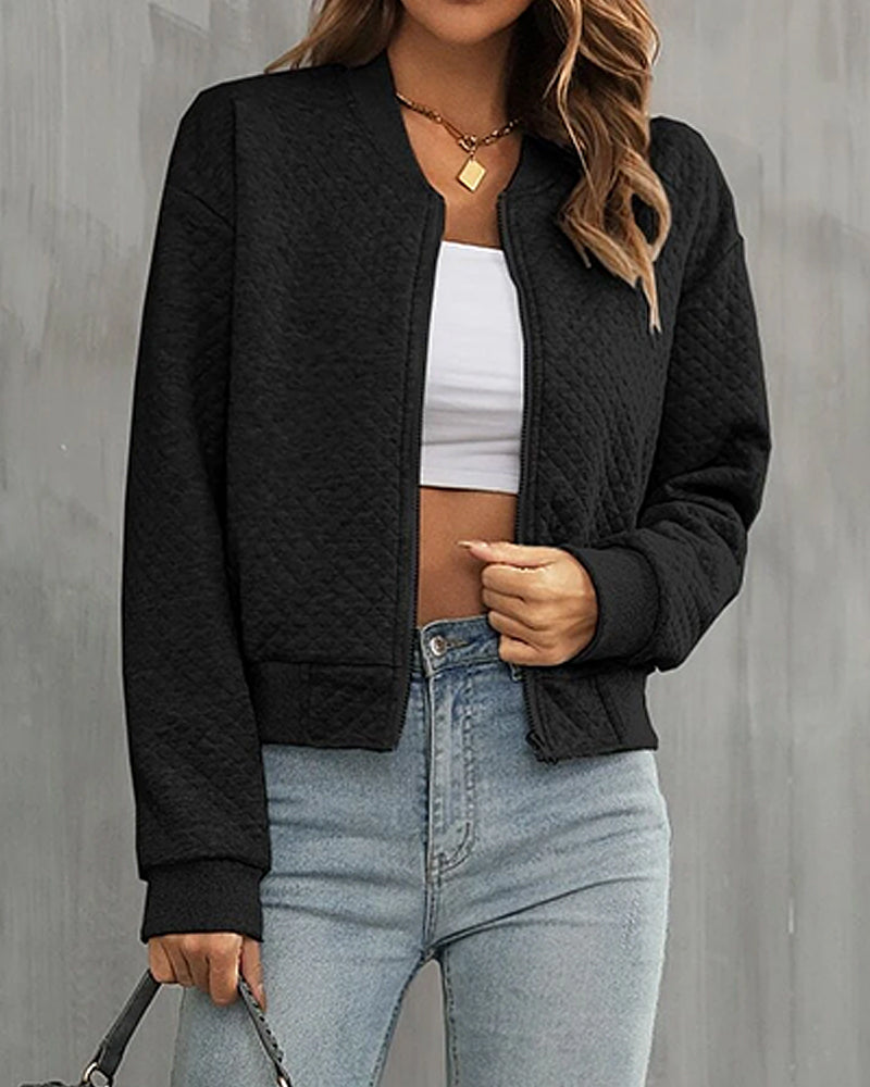 Nokmo | Women's Quilted Bomber Jacket