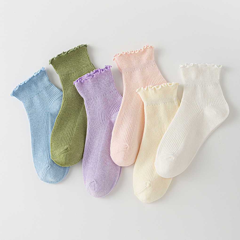 Nokmo | Women's Ruffled Ankle Socks