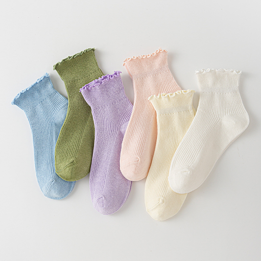 Nokmo | Women's Ruffled Ankle Socks
