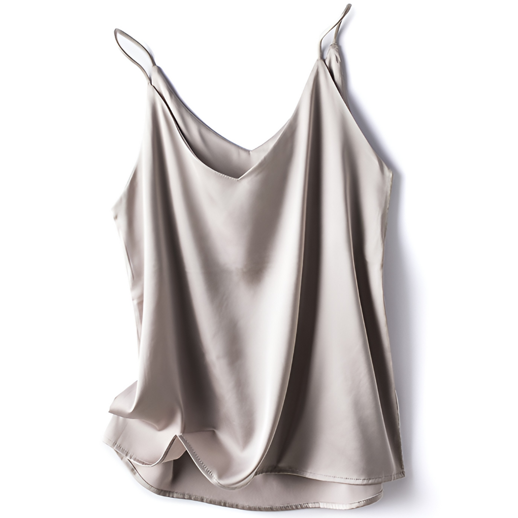 Nokmo | Women's Satin Camisole with Spaghetti Straps
