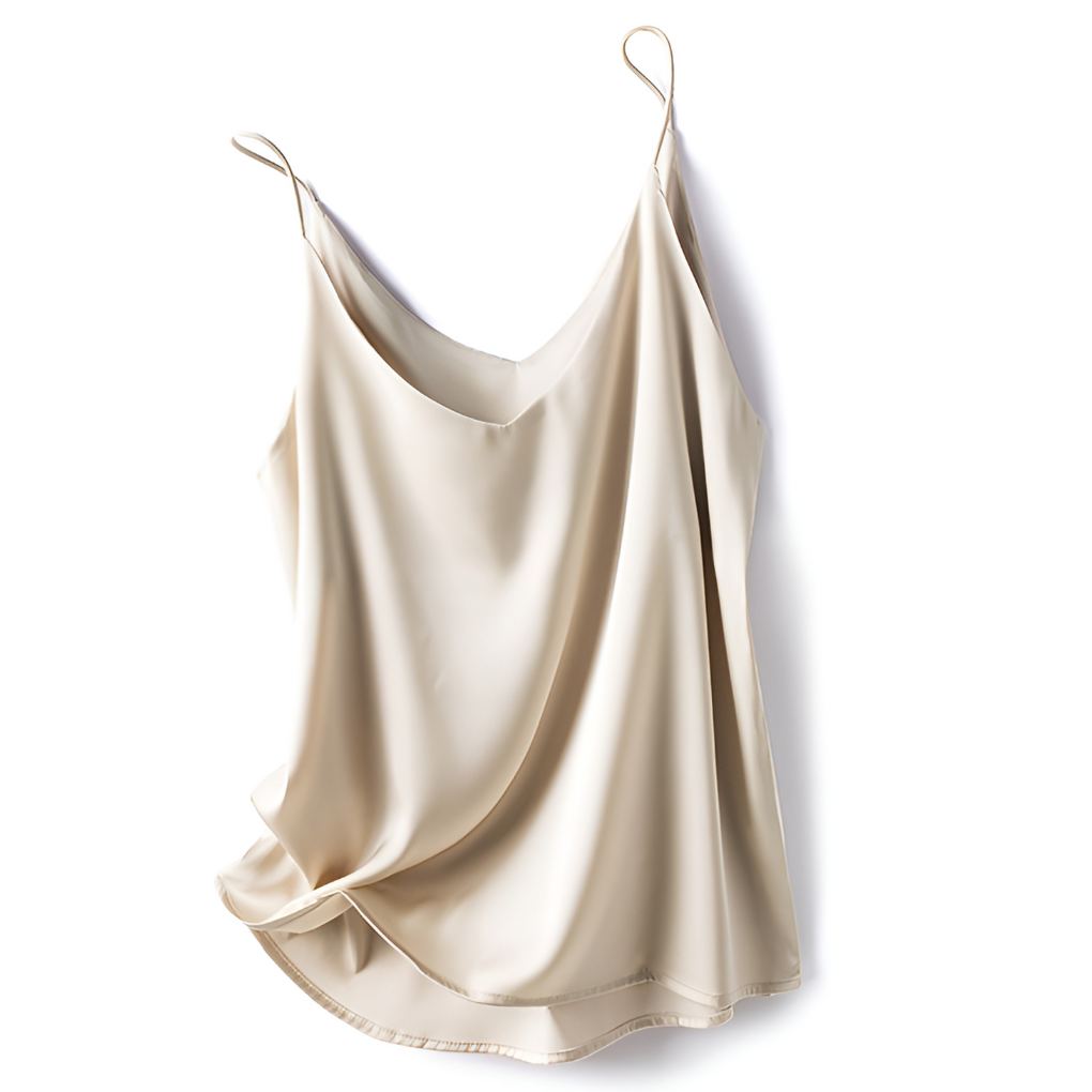 Nokmo | Women's Satin Camisole with Spaghetti Straps
