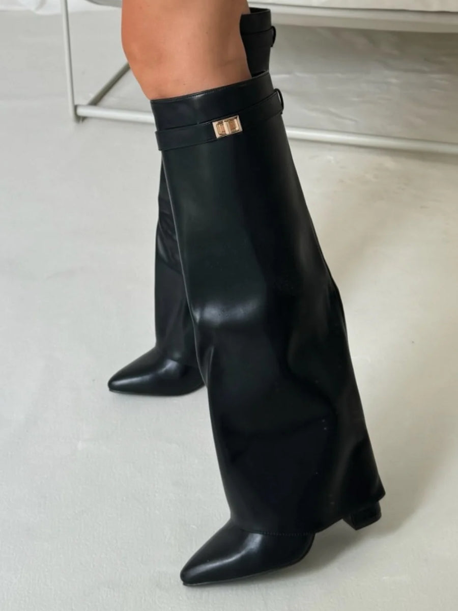 Nokmo | Women's Shoes in Leather with Metal Details | Everyday