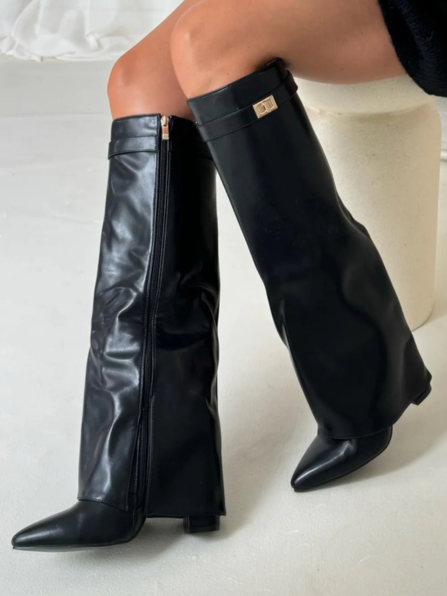 Nokmo | Women's Shoes in Leather with Metal Details | Everyday