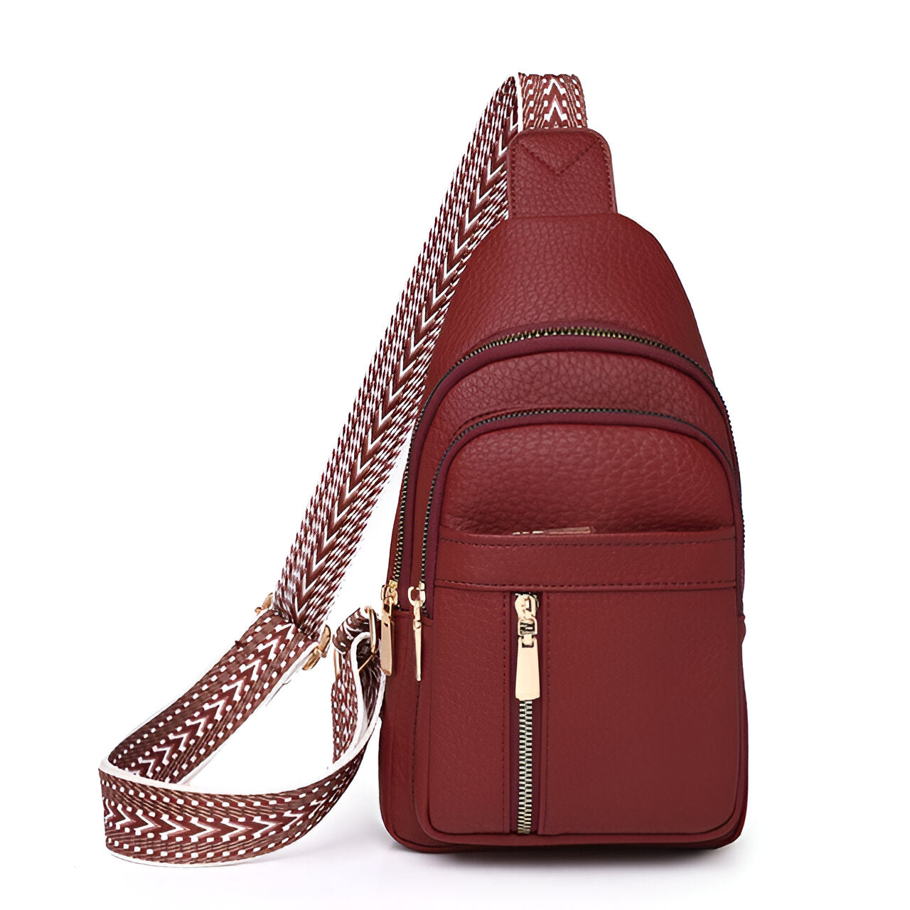 Nokmo | Women's Sling Bag with Geometric Strap