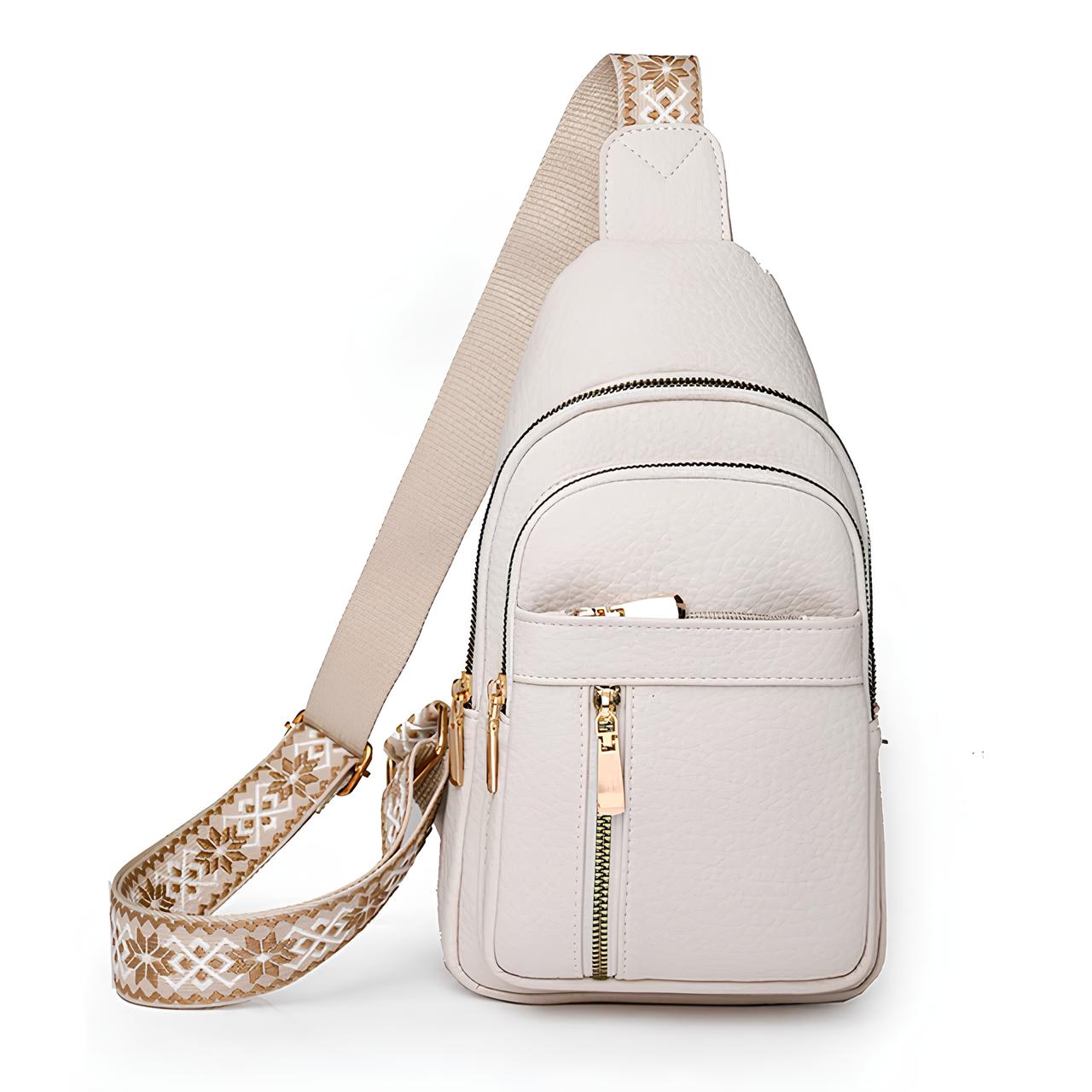 Nokmo | Women's Sling Bag with Geometric Strap