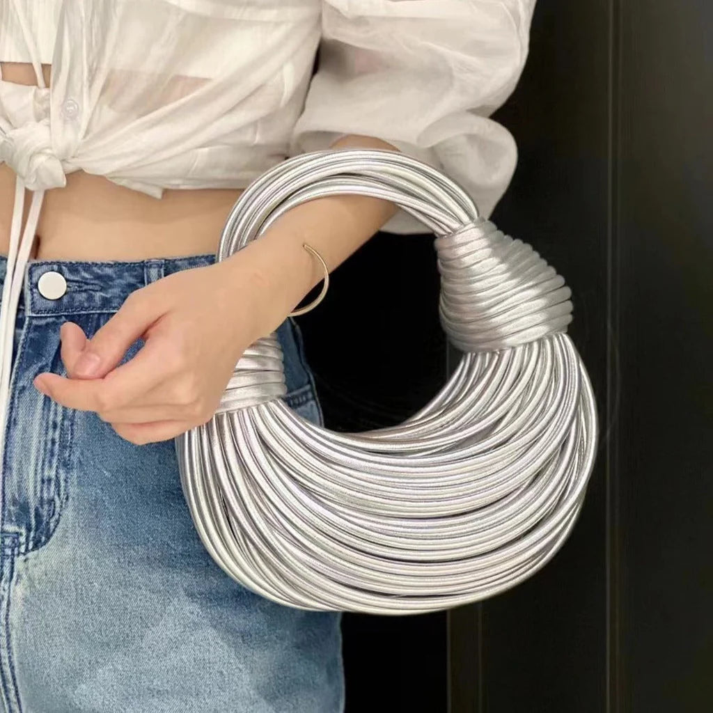 Nokmo | Women's Statement Bag with Twisted Rope Detail