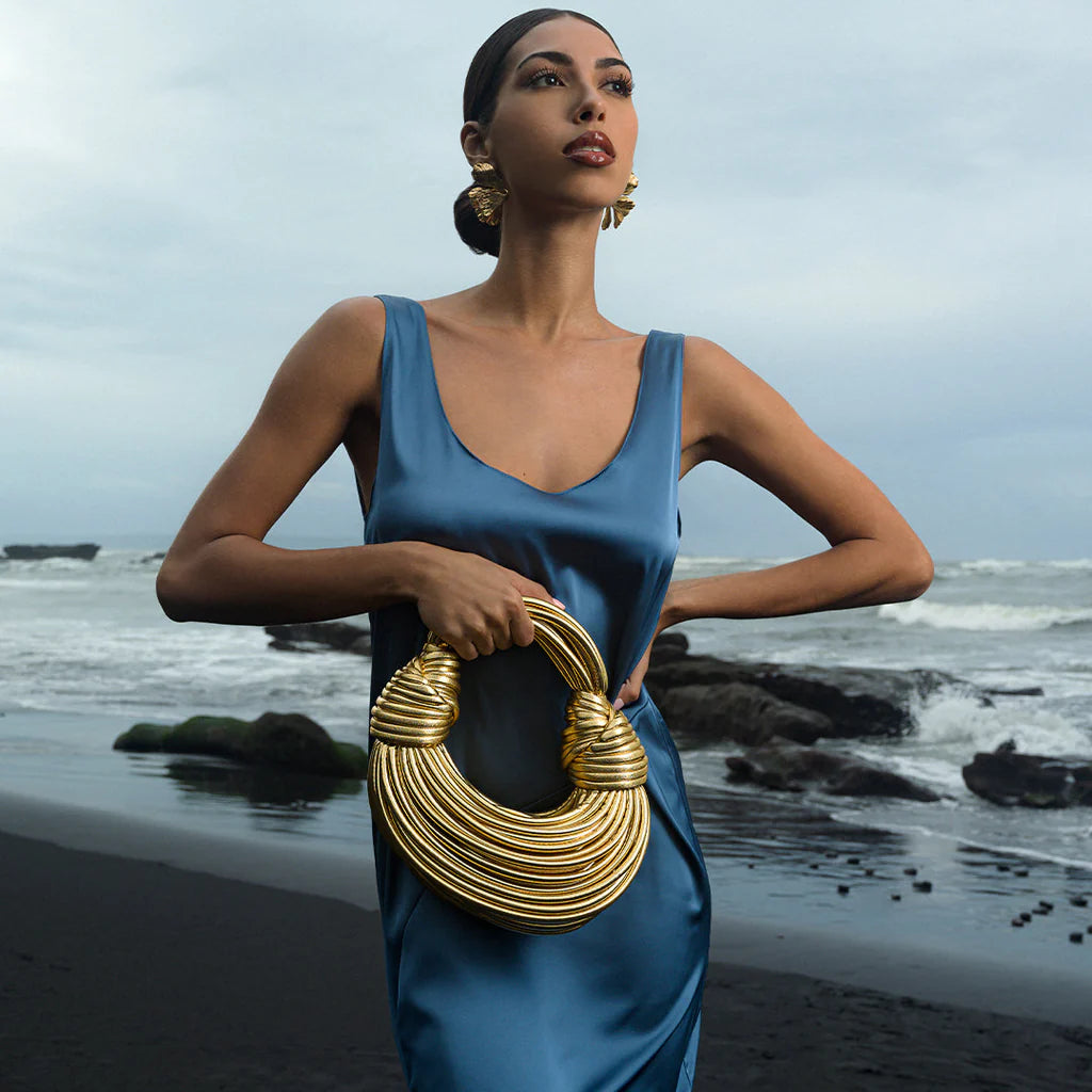 Nokmo | Women's Statement Bag with Twisted Rope Detail