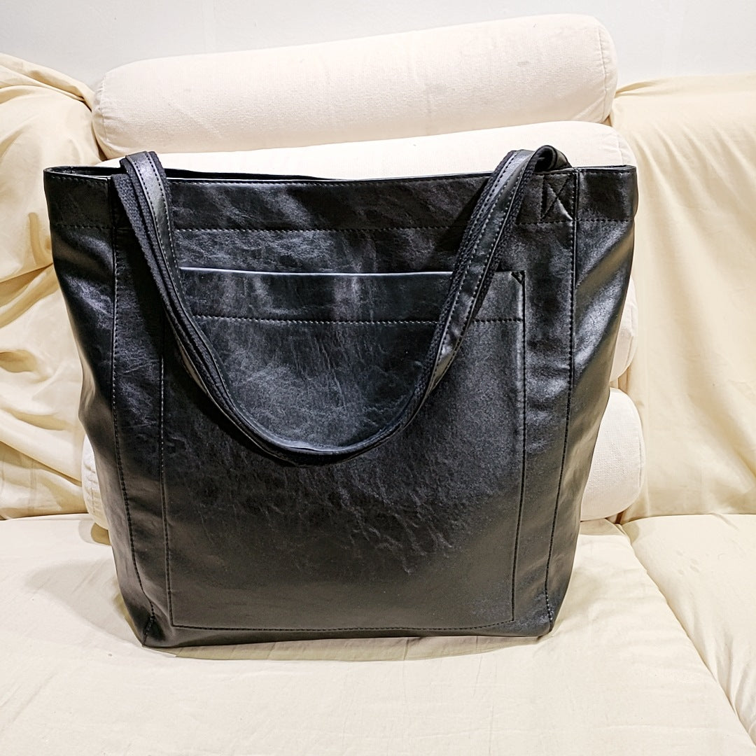 Nokmo | Women's Structured Tote Bag with Top Handles