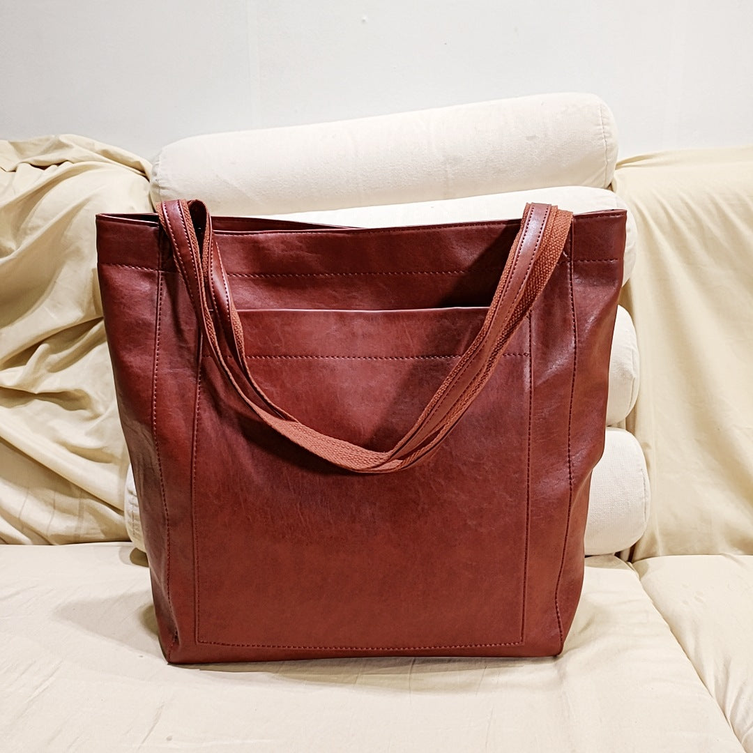 Nokmo | Women's Structured Tote Bag with Top Handles