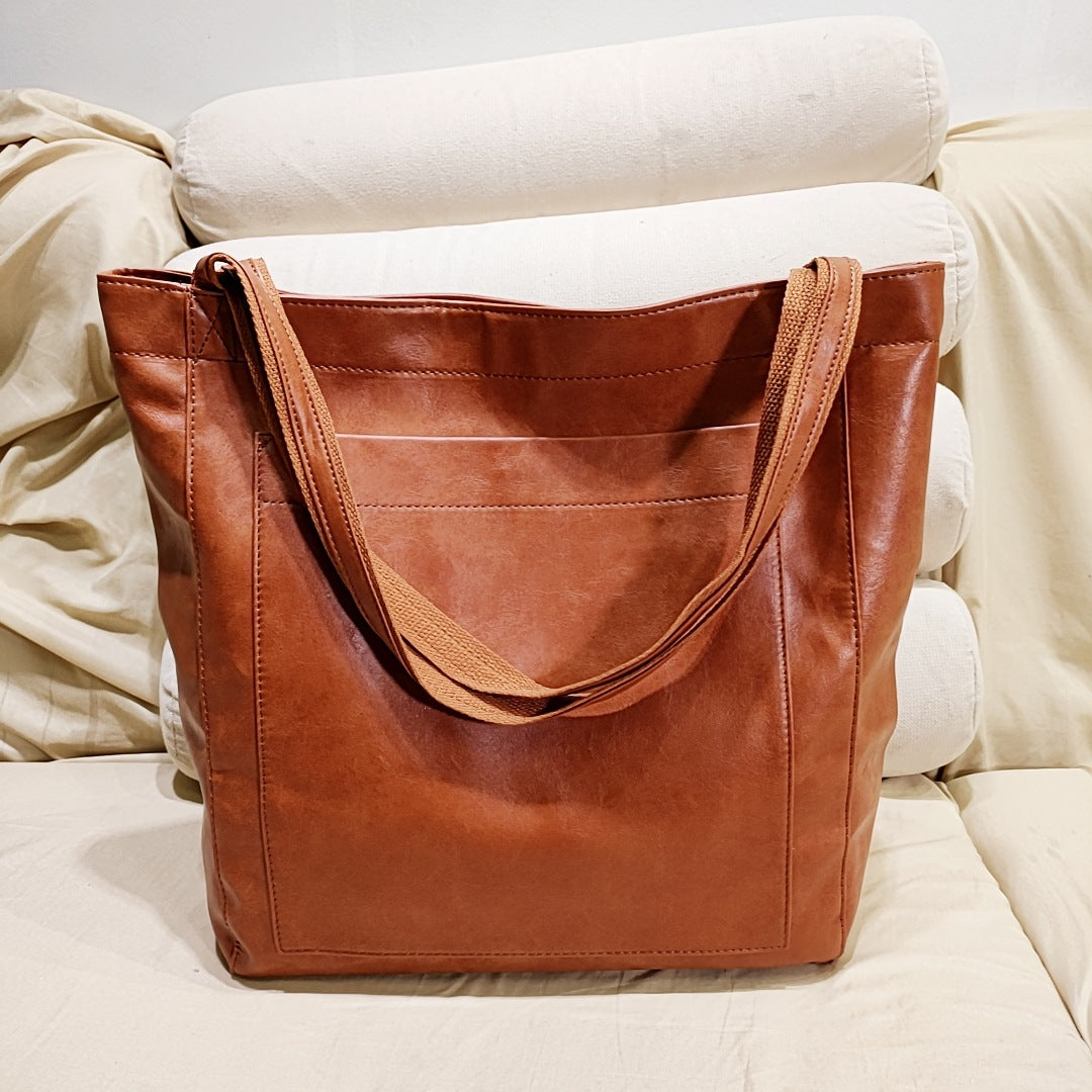 Nokmo | Women's Structured Tote Bag with Top Handles