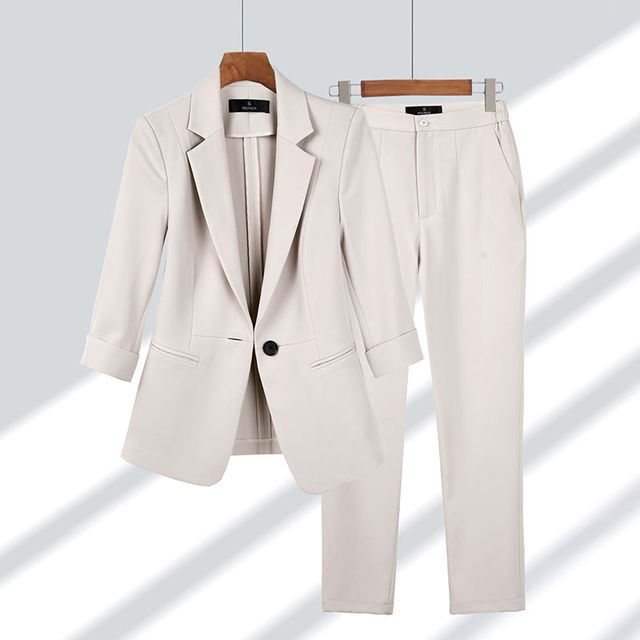 Nokmo | Women's Two-Piece Blazer and Trousers Set