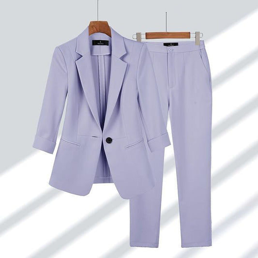 Nokmo | Women's Two-Piece Blazer and Trousers Set