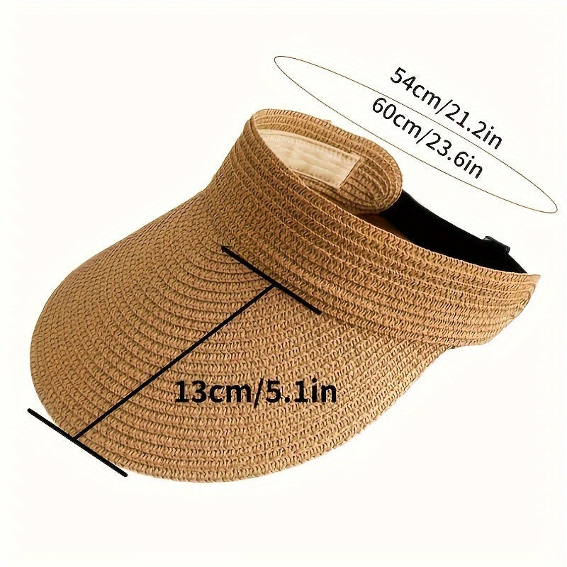 Nokmo | Women's Wide Brim Sun Visor Hat