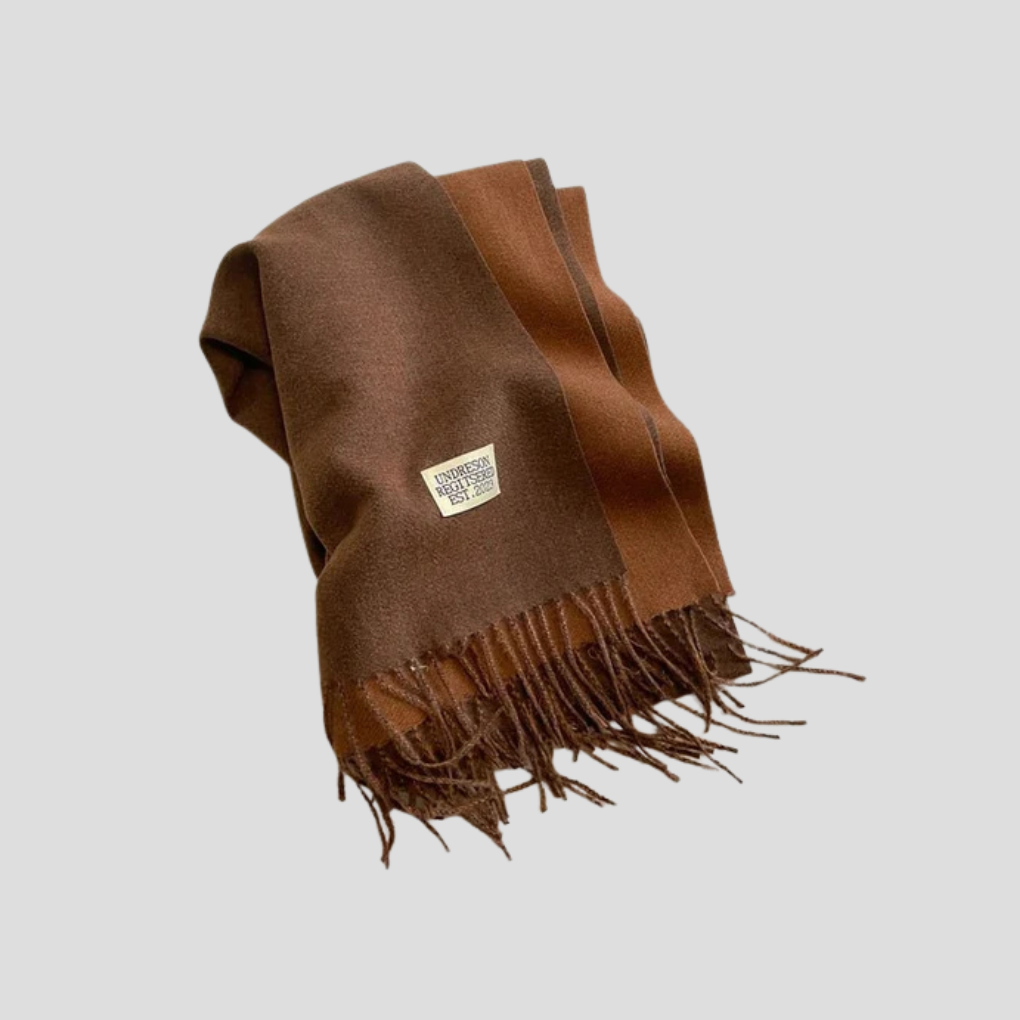Nokmo | Women's Winter Scarf with Fringed Ends