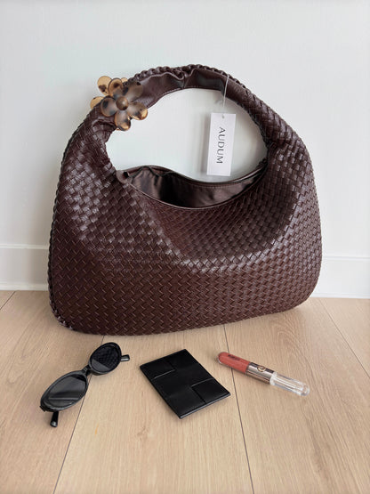 Nokmo | Women's Woven Hobo Bag