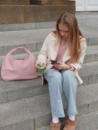Nokmo | Women's Woven Hobo Bag