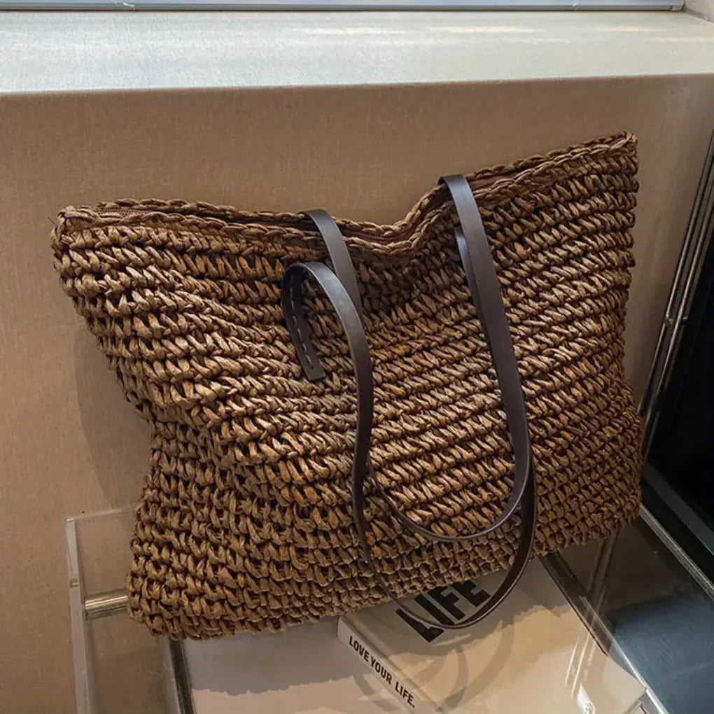 Nokmo | Women's Woven Tote Bag - Large Carryall