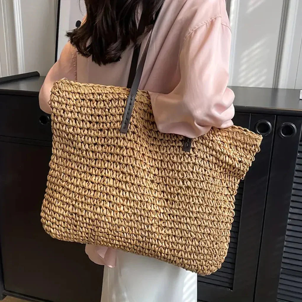 Nokmo | Women's Woven Tote Bag – Oversized Carry-All