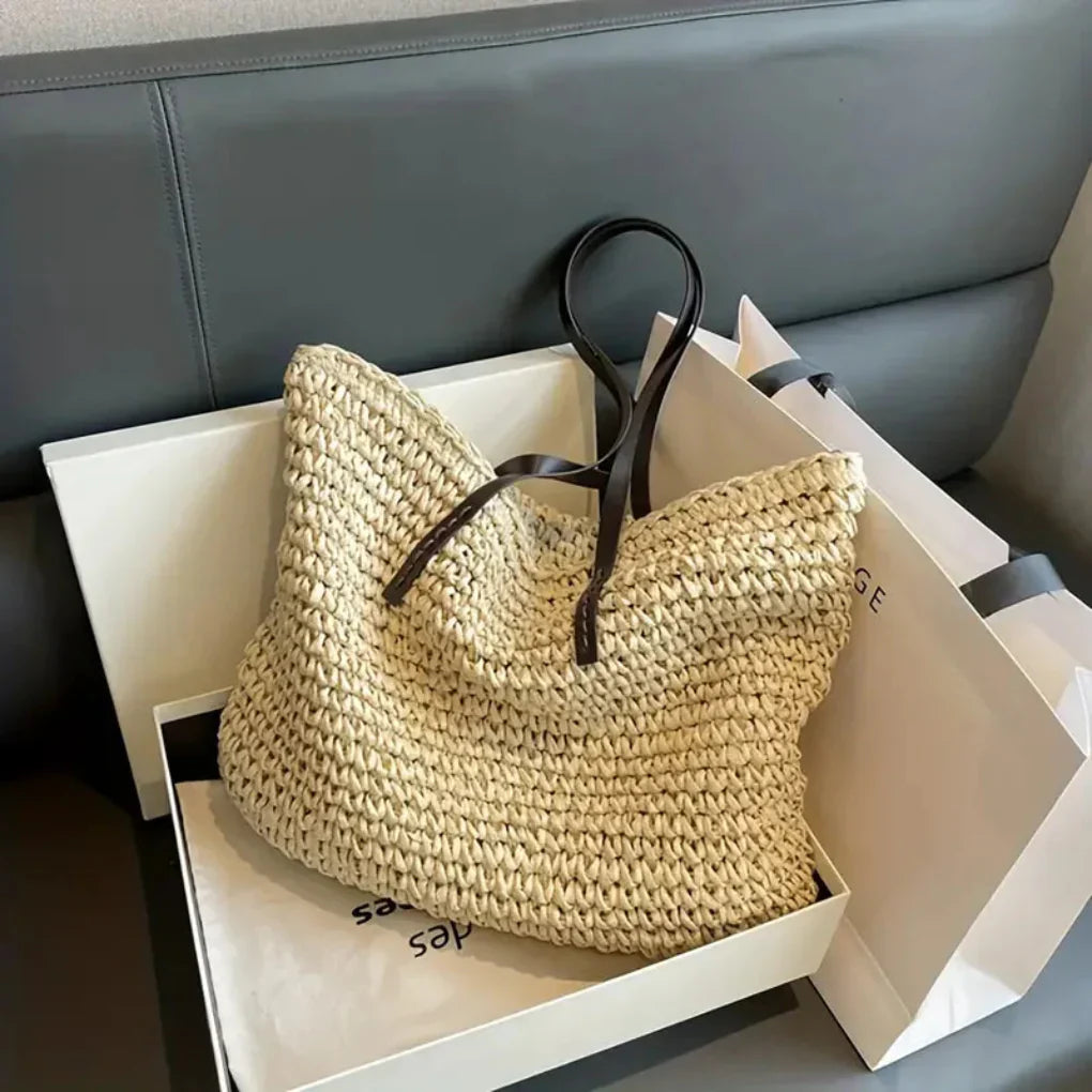 Nokmo | Women's Woven Tote Bag – Oversized Carry-All