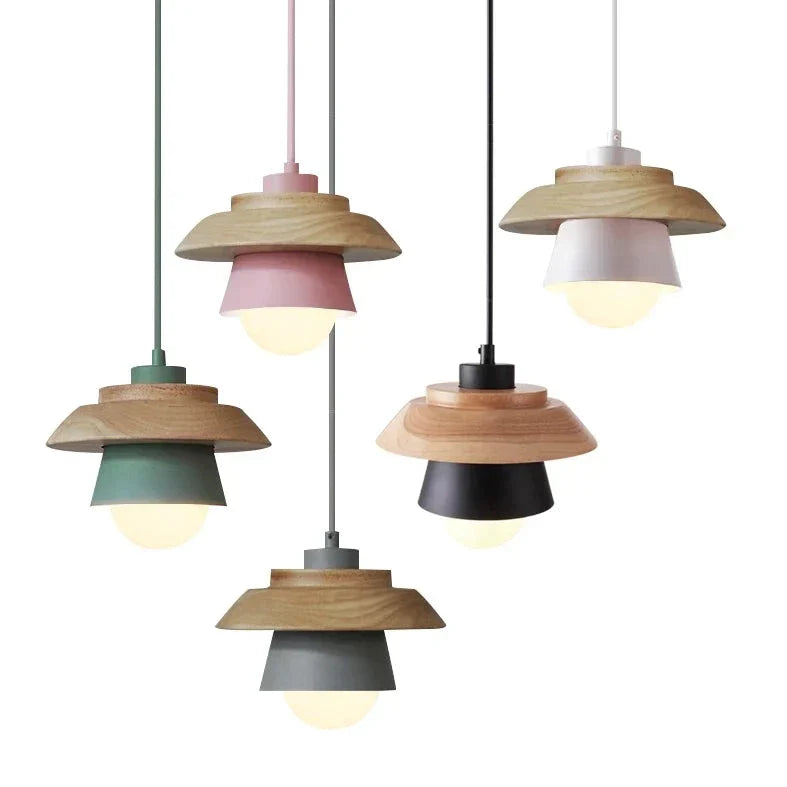 Nokmo | Wooden Pendant Light | Nordic Natural Design