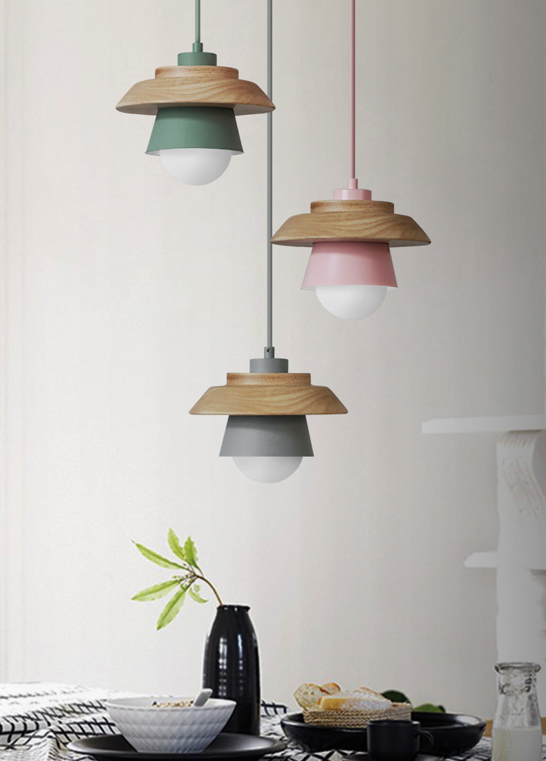 Nokmo | Wooden Pendant Light | Nordic Natural Design