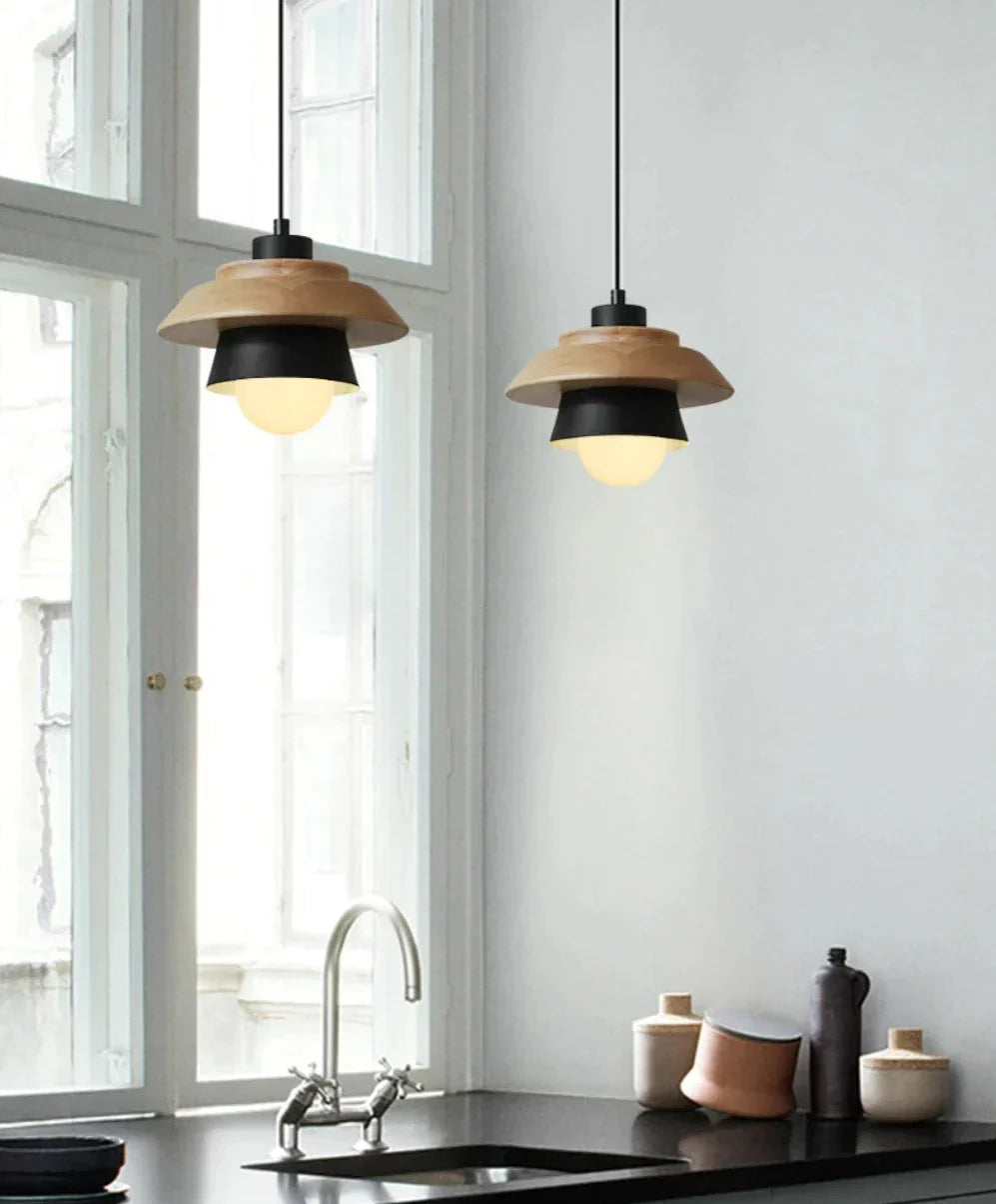 Nokmo | Wooden Pendant Light | Nordic Natural Design