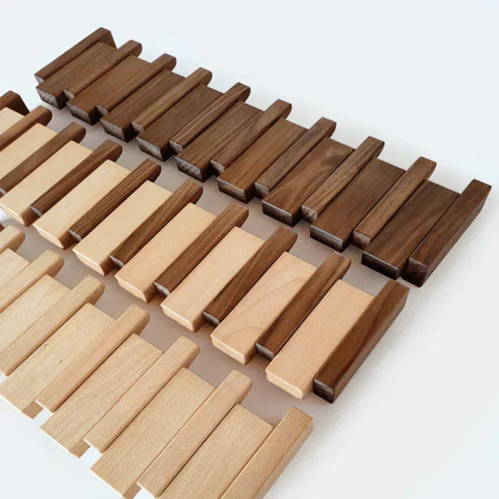 Nokmo | Wooden Piano Coat Rack - HarmonyCoat