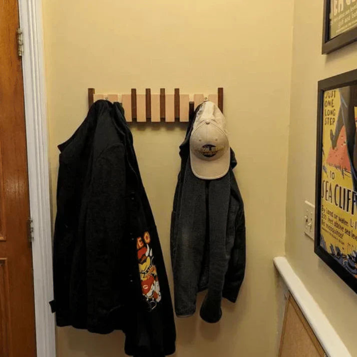 Nokmo | Wooden Piano Coat Rack - HarmonyCoat