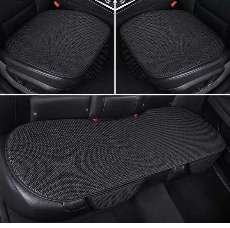 Non-Slip Car Cushion Made of Ice Silk, Suitable for Summer