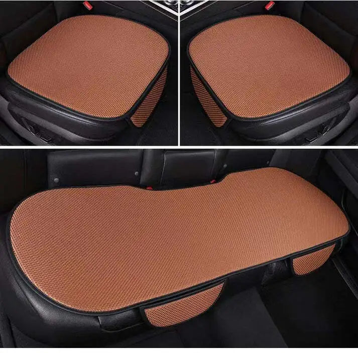 Non-Slip Car Cushion Made of Ice Silk, Suitable for Summer
