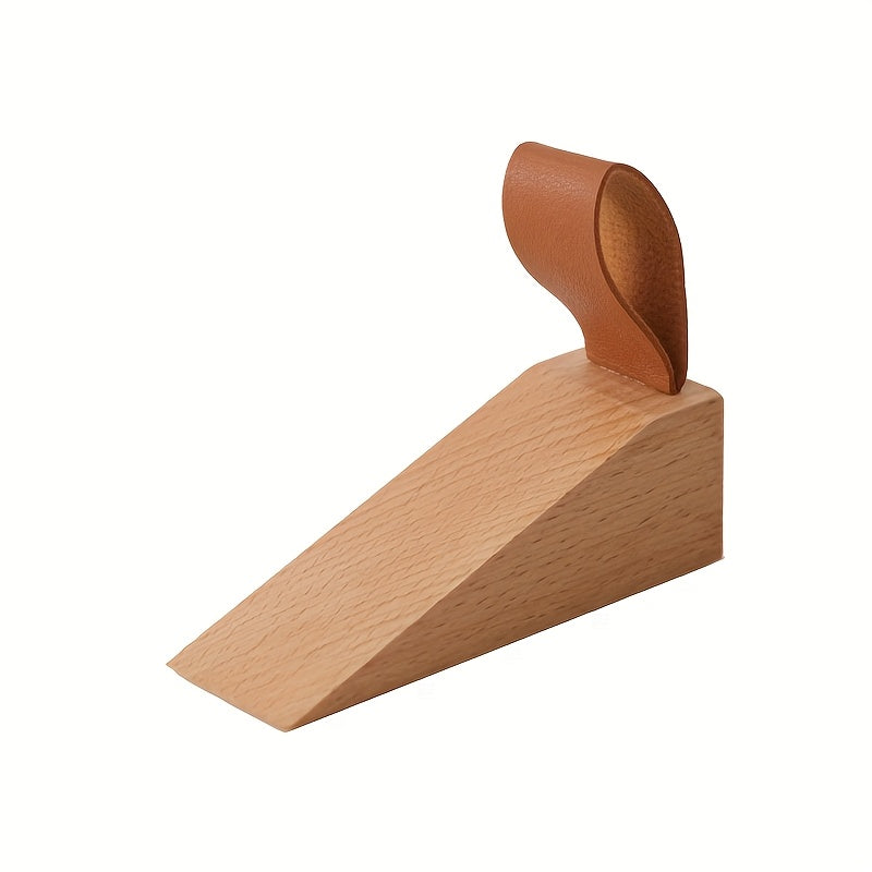 NordGrip - Door Stop in Solid Wood – Minimalist Scandinavian Non-Slip Wedge