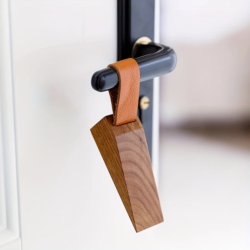 NordGrip - Door Stop in Solid Wood – Minimalist Scandinavian Non-Slip Wedge