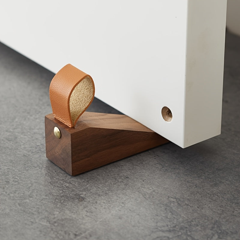 NordGrip - Door Stop in Solid Wood – Minimalist Scandinavian Non-Slip Wedge