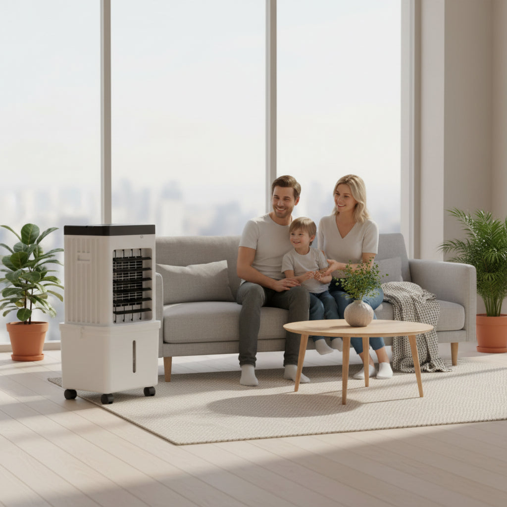 NOVACOOL – 3-in-1 Air Cooler – Fan & Humidification in One