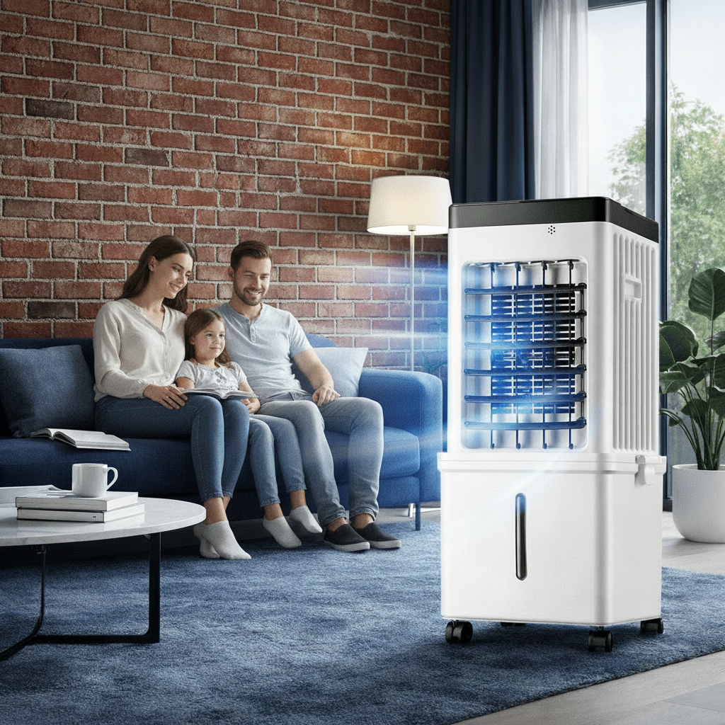 NOVACOOL – 3-in-1 Air Cooler – Fan & Humidification in One