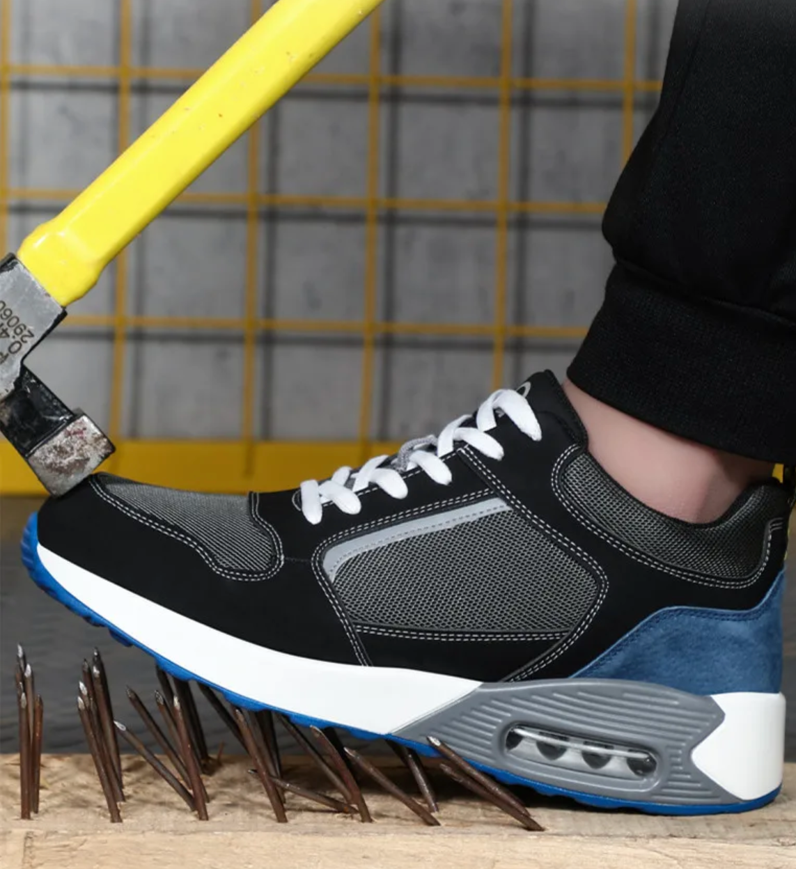 Orthopaedic Work Shoes | Unisex Safety Shoes with Steel Toe Cap