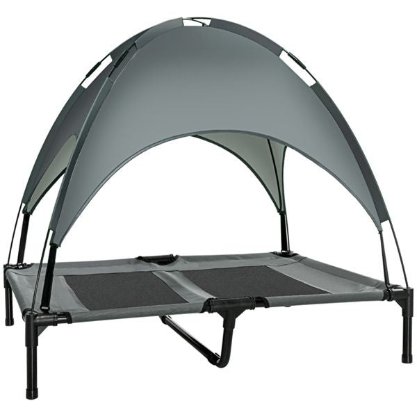 PAWAIR – Elevated Dog Bed with Cooling Mat and UV Protection for Outdoor Comfort - Image 2