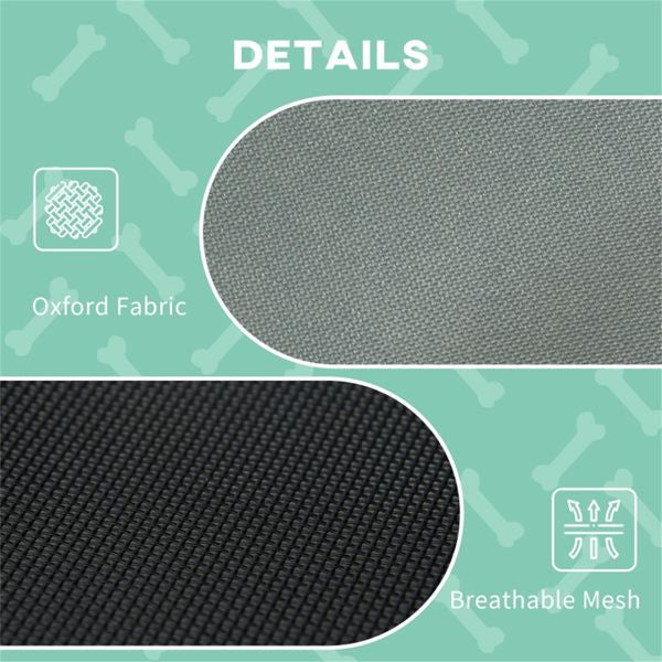 PAWAIR – Elevated Dog Bed with Cooling Mat and UV Protection for Outdoor Comfort - Image 5
