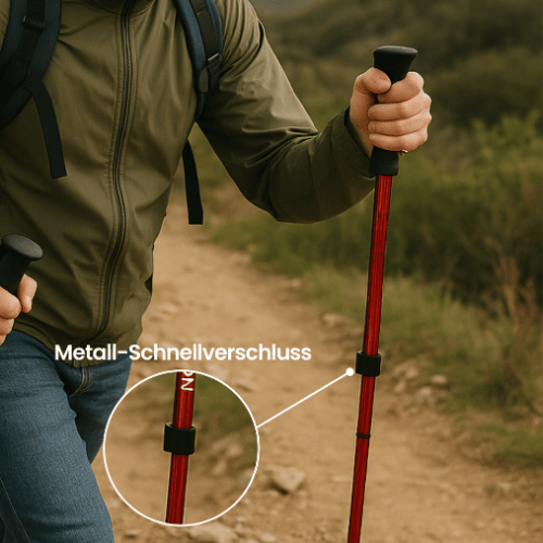 PEAKPATH – Adjustable Trekking Poles for Stability & Comfort
