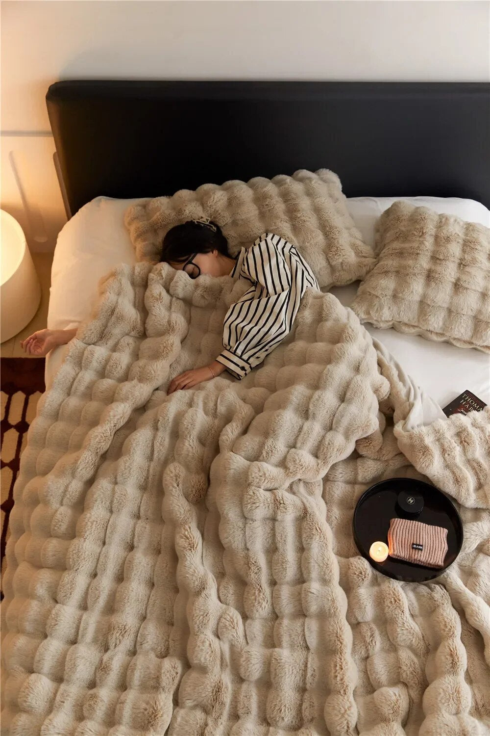 Plaid WarmWol – Ultra-Soft Fleece Blanket, Exceptional Warmth for All Seasons