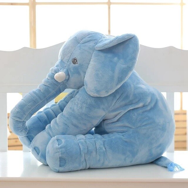 Plush Elephant | Large Cushion and Stuffed Elephant for Babies and Children