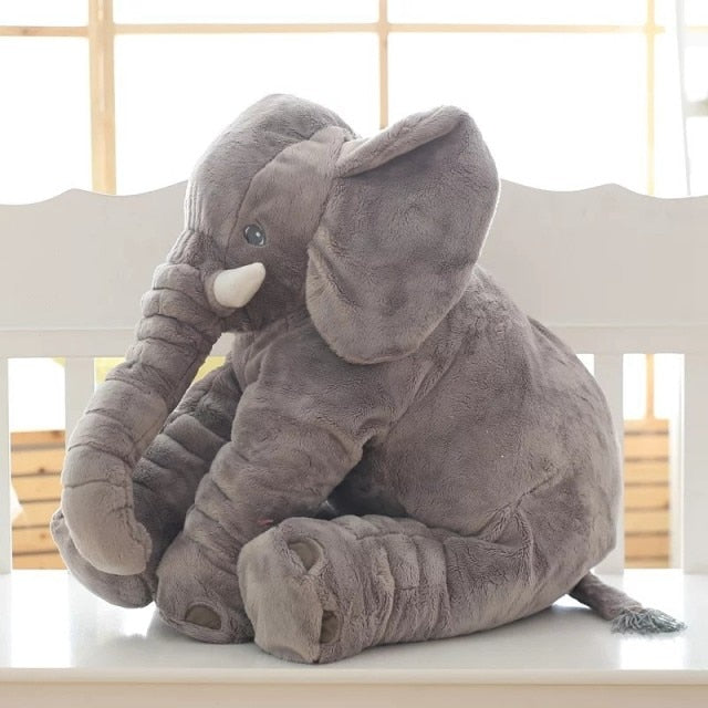 Plush Elephant | Large Cushion and Stuffed Elephant for Babies and Children