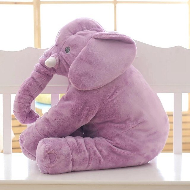 Plush Elephant | Large Cushion and Stuffed Elephant for Babies and Children