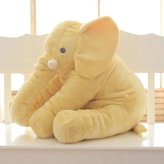 Plush Elephant | Large Cushion and Stuffed Elephant for Babies and Children