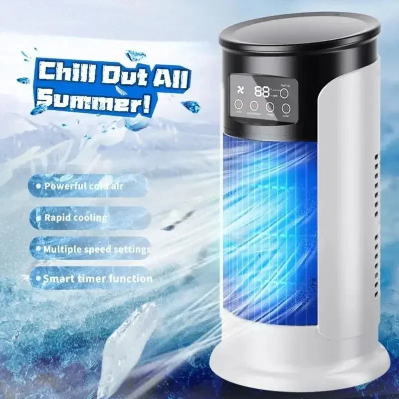 POLARBREEZE – Portable evaporative air cooler with fan and humidification
